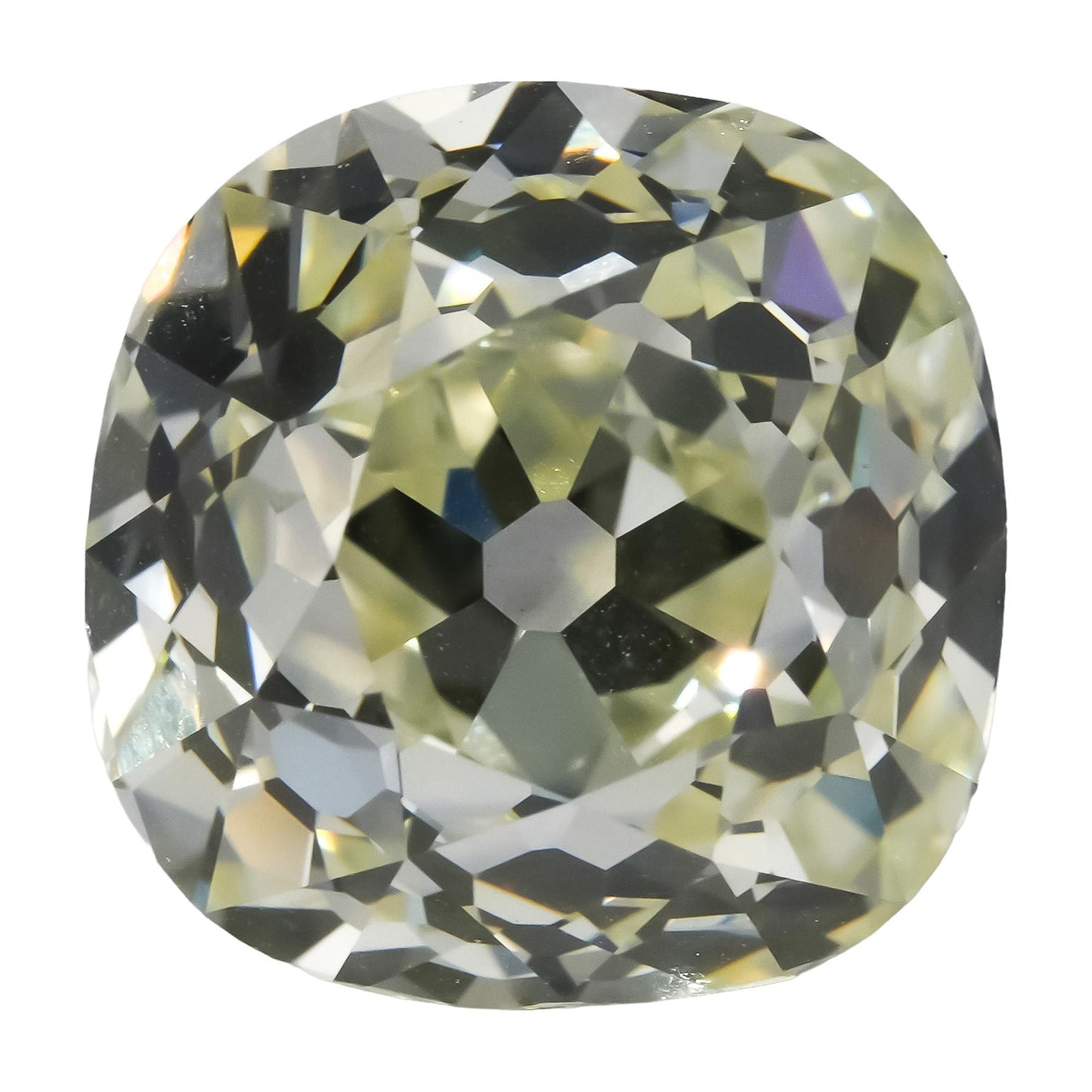 GIA Certified 5.04CT Old Mine Cut Diamond VS1 Clarity M Color Grade