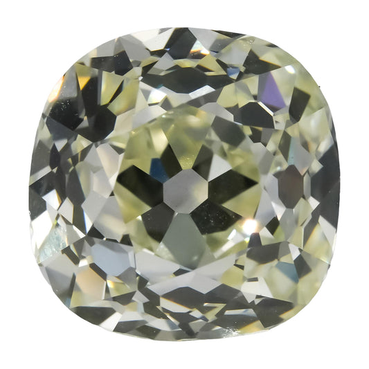 GIA Certified 5.04CT Old Mine Cut Diamond VS1 Clarity M Color Grade