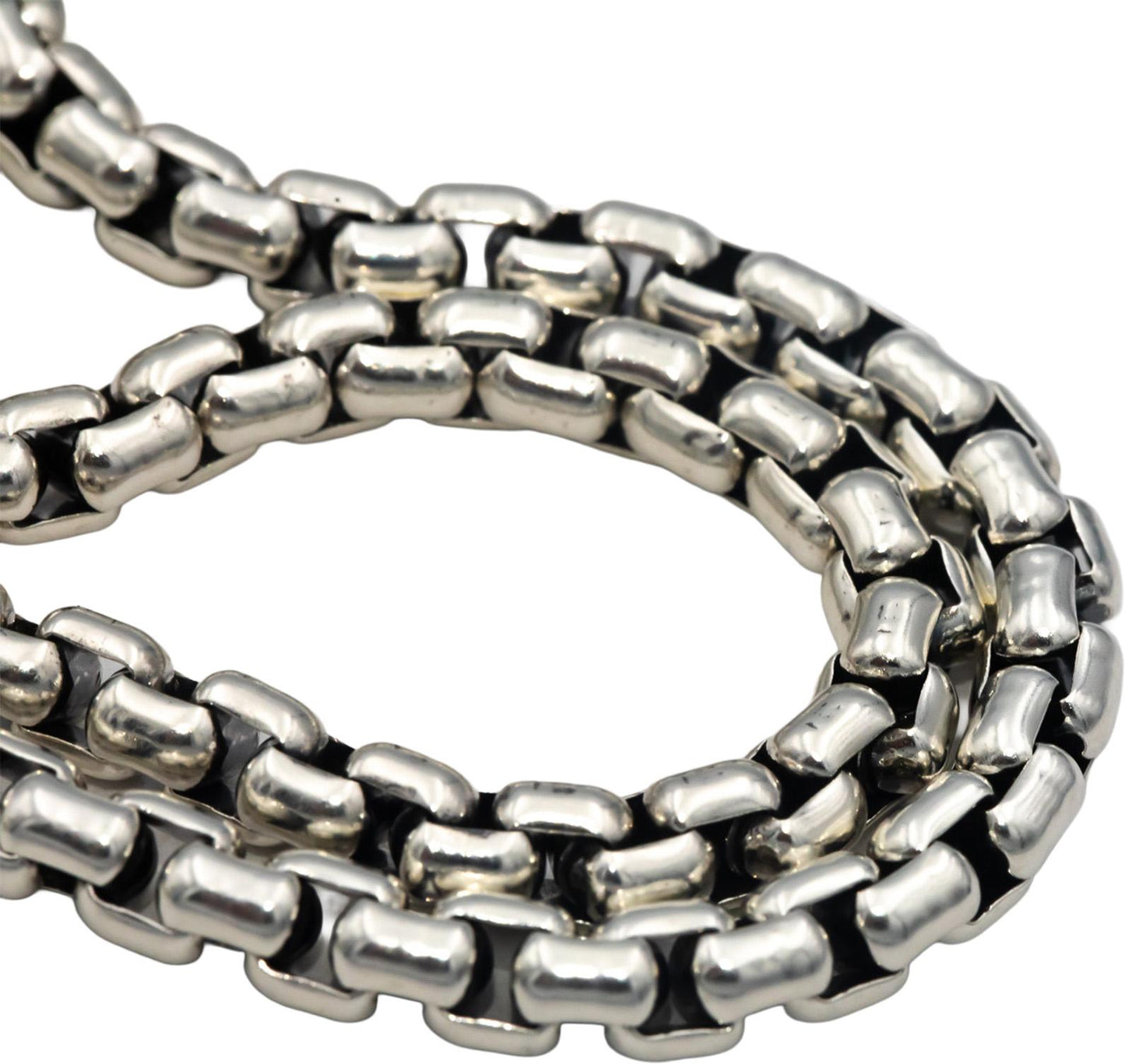 DAVID YURMAN Sterling Silver Chevron Cross Crucifix Pendant Necklace