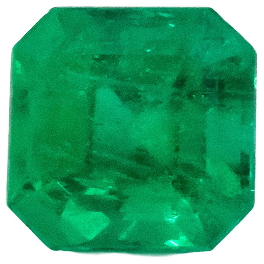 GIA Certified Natural Colombian Emerald Octagonal Cut Loose Stone 2.31CT