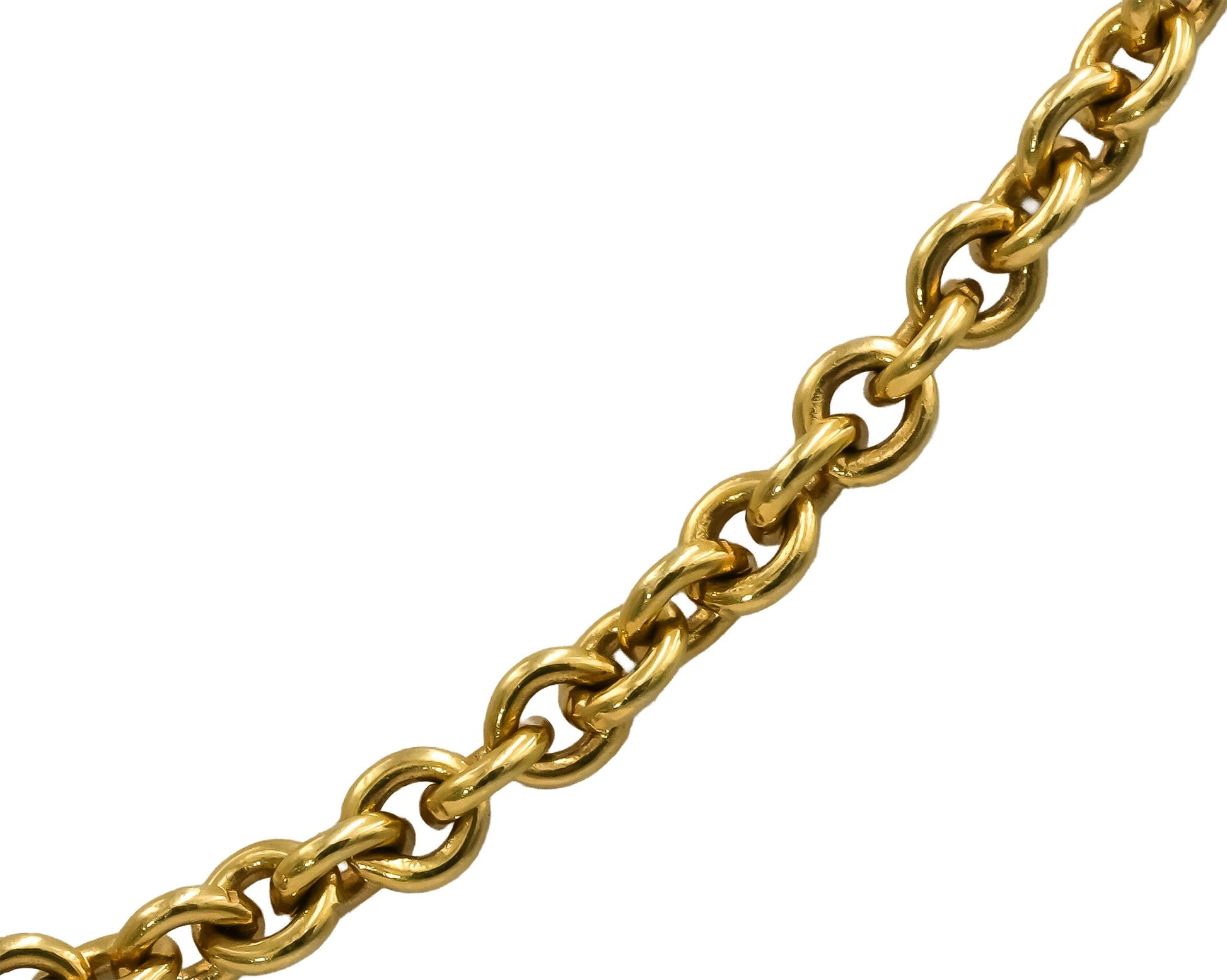 TIFFANY & CO. 18k Yellow Gold Chain Necklace