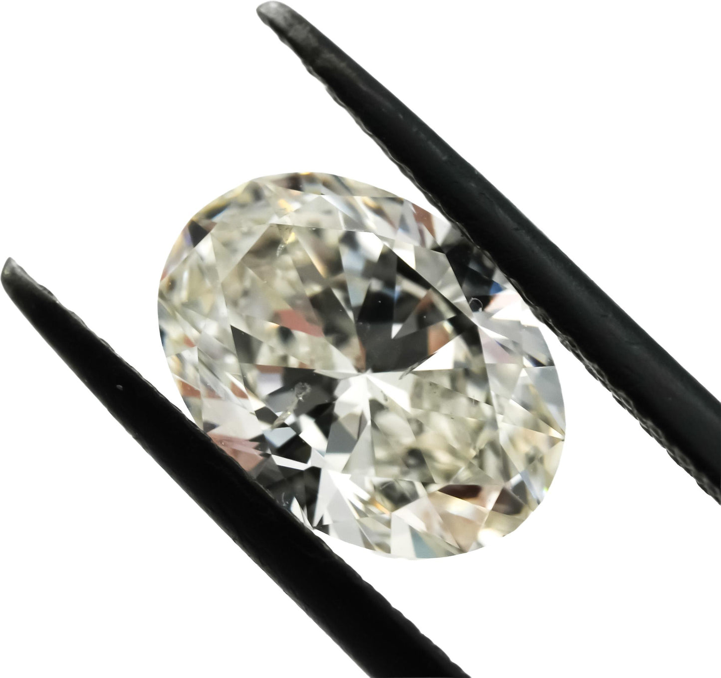 GIA Certified SI2/I Oval Brilliant Cut Diamond Loose Stone 2.00CT
