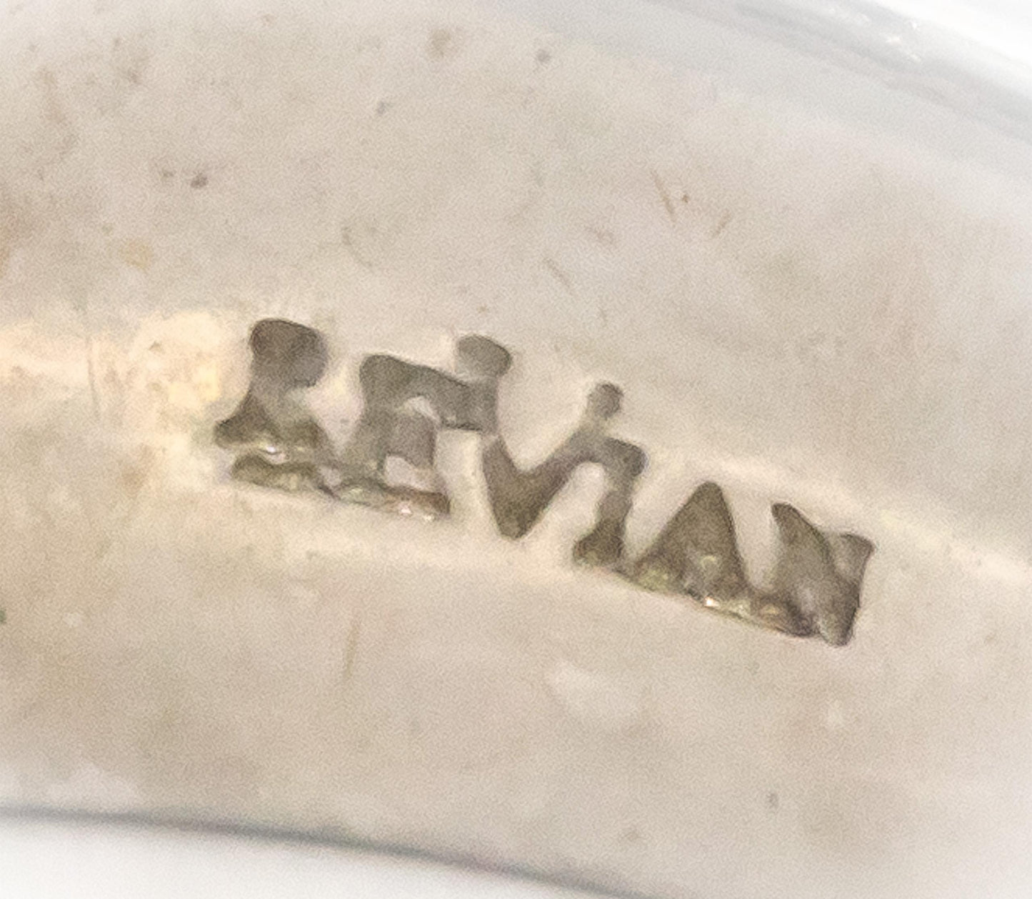 LE VIAN 18k White Gold 1.0CT VS Princess & Round Cut Diamond Band Ring Size 10