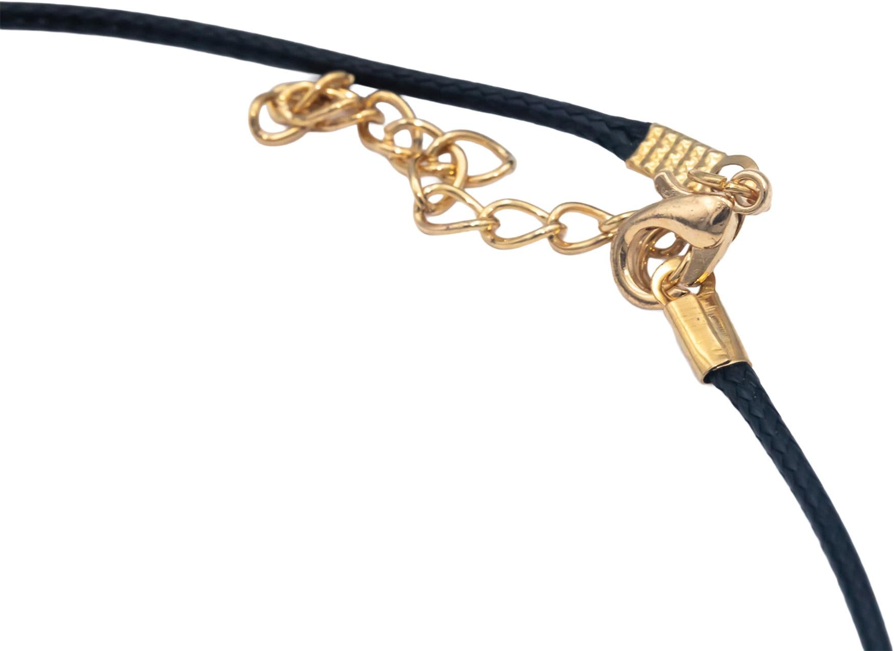 14k Yellow Gold 0.75CT Baguette Cut Diamond Slide Pendant Necklace