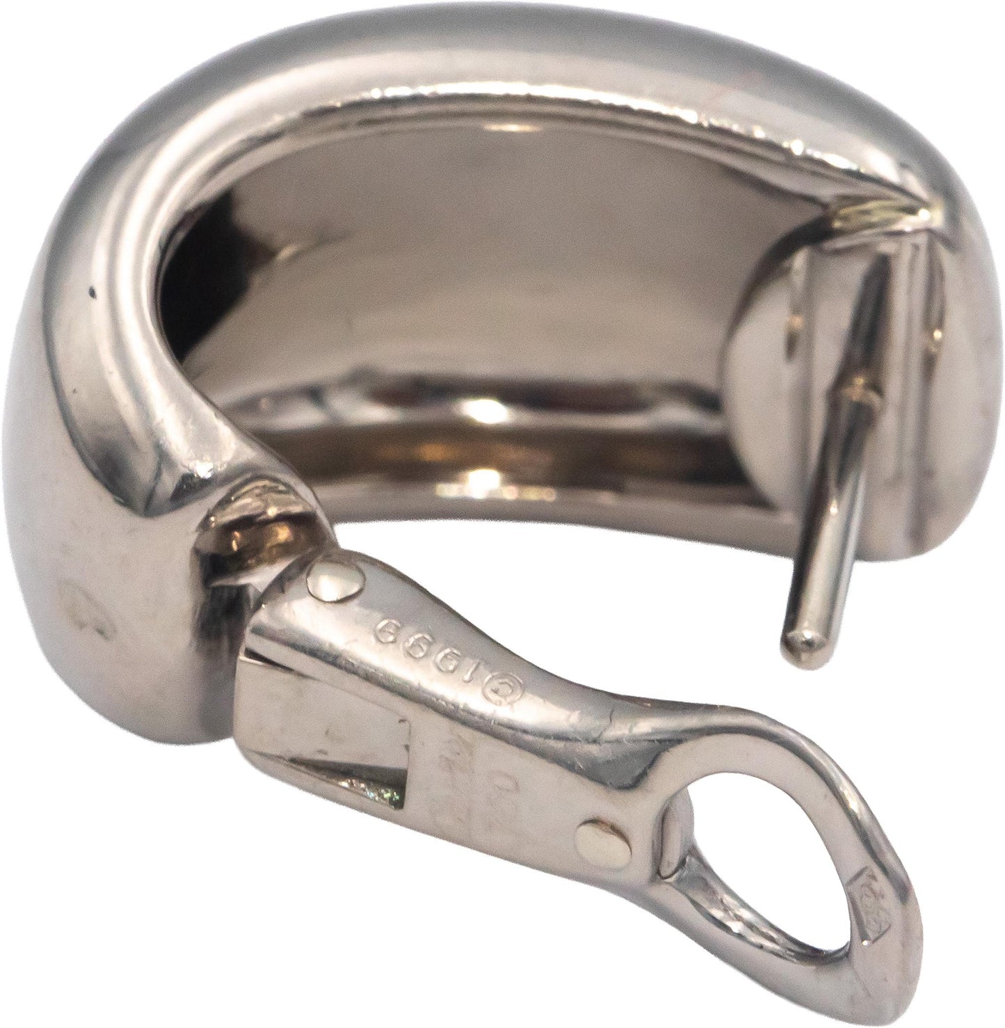CARTIER 18k White Gold Jewelry Nouvelle Vague Earrings