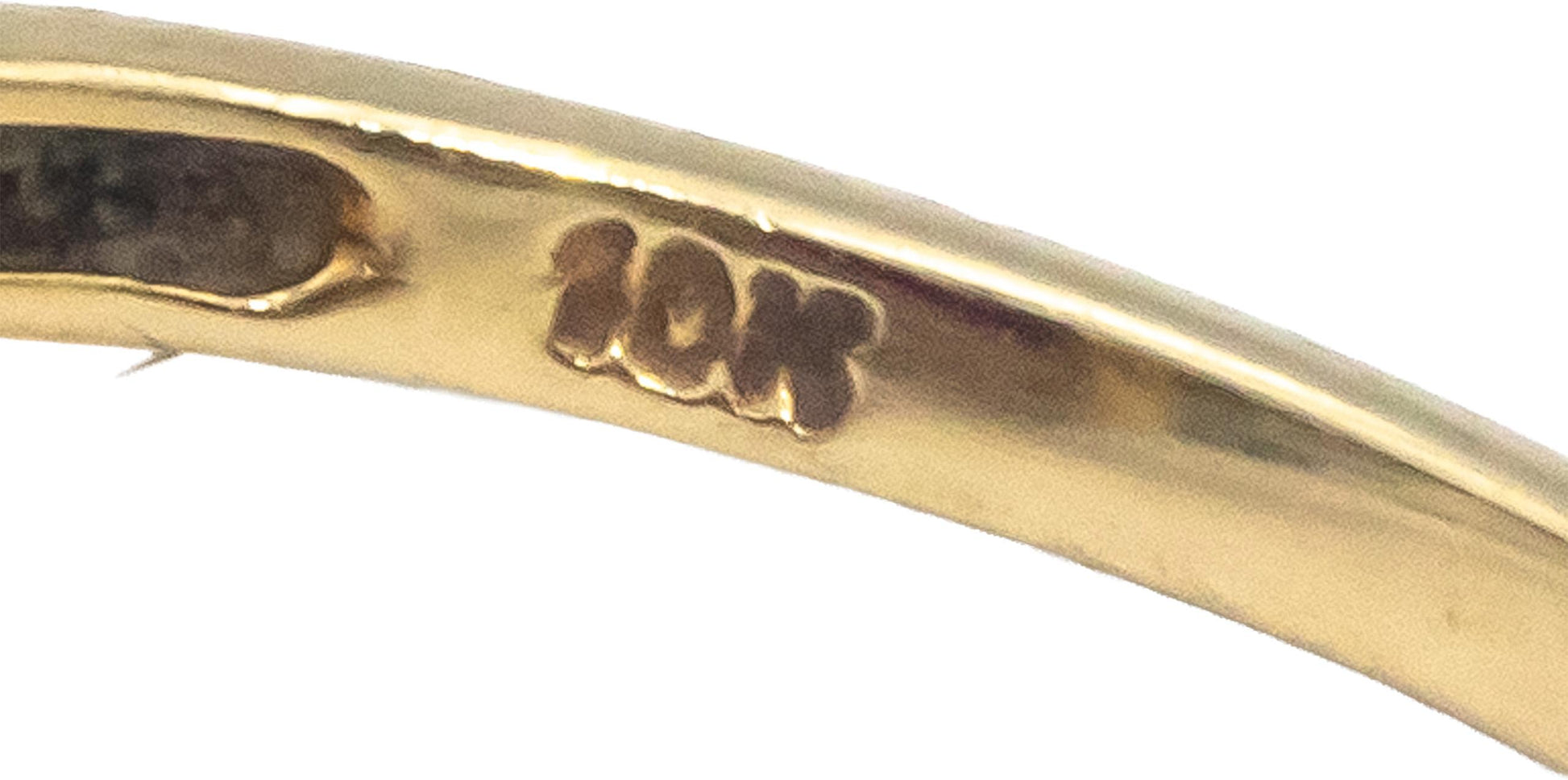 10k Yellow Gold Jewelry 3.20CT Diamond & Garnet Cocktail Ring Size 8