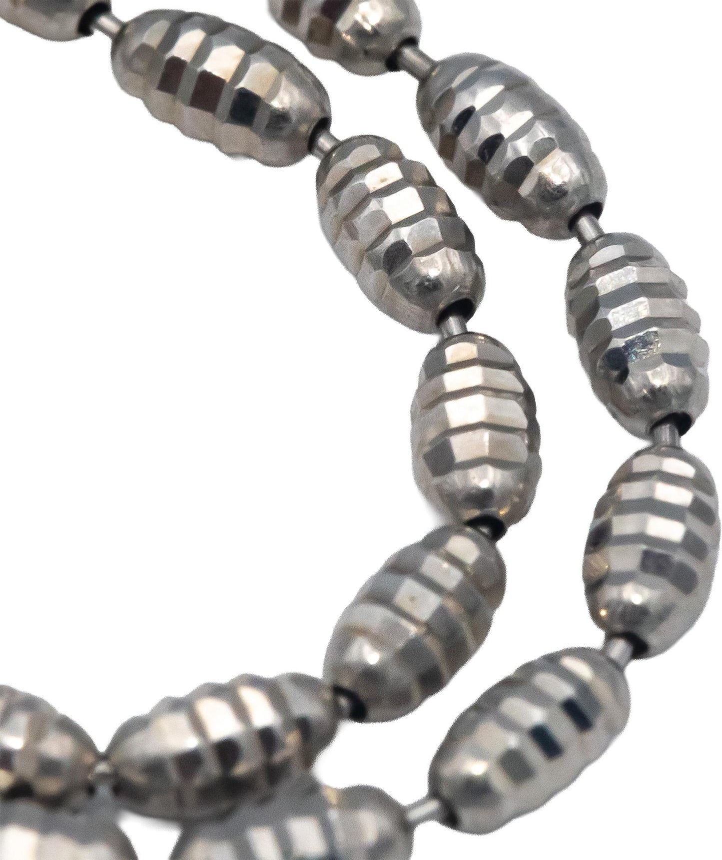 Italy 14k White Gold Round Diamond Open Heart Pendant Necklace 0.70CT