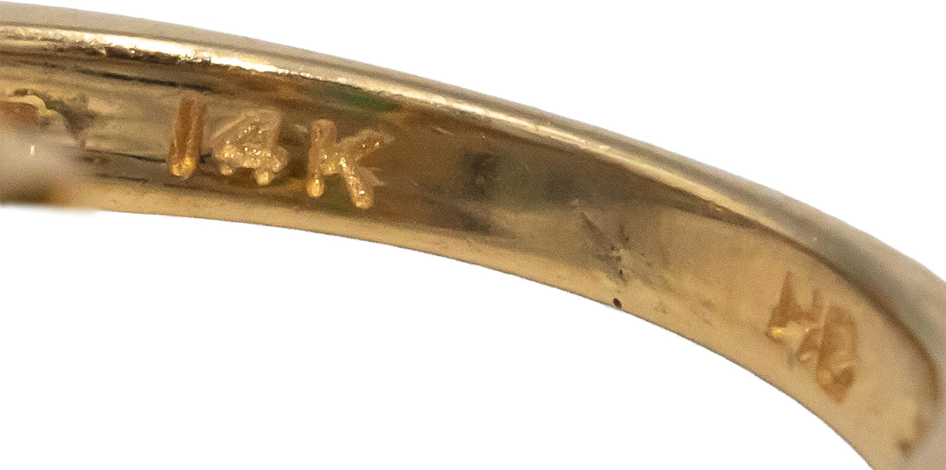 Diamond and Emerald 14k Yellow Gold Halo Cocktail Ring 1.40CT Size 5