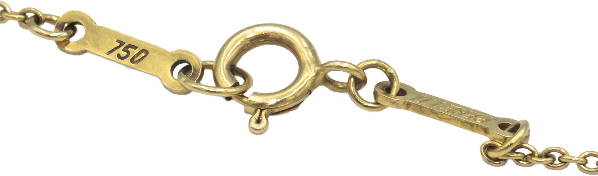 TIFFANY & CO. 18k Yellow Gold Elsa Peretti Open Heart Pendant Necklace $2700