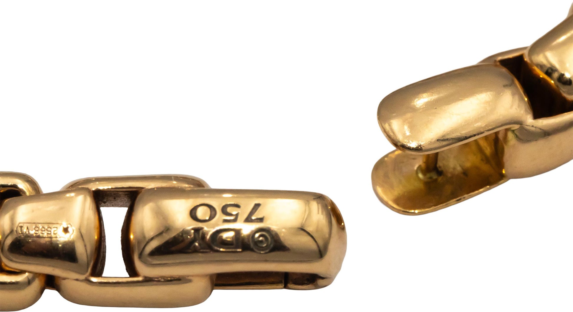 DAVID YURMAN 18k Rose Gold Box Chain Men's Bracelet $12,900 Retail