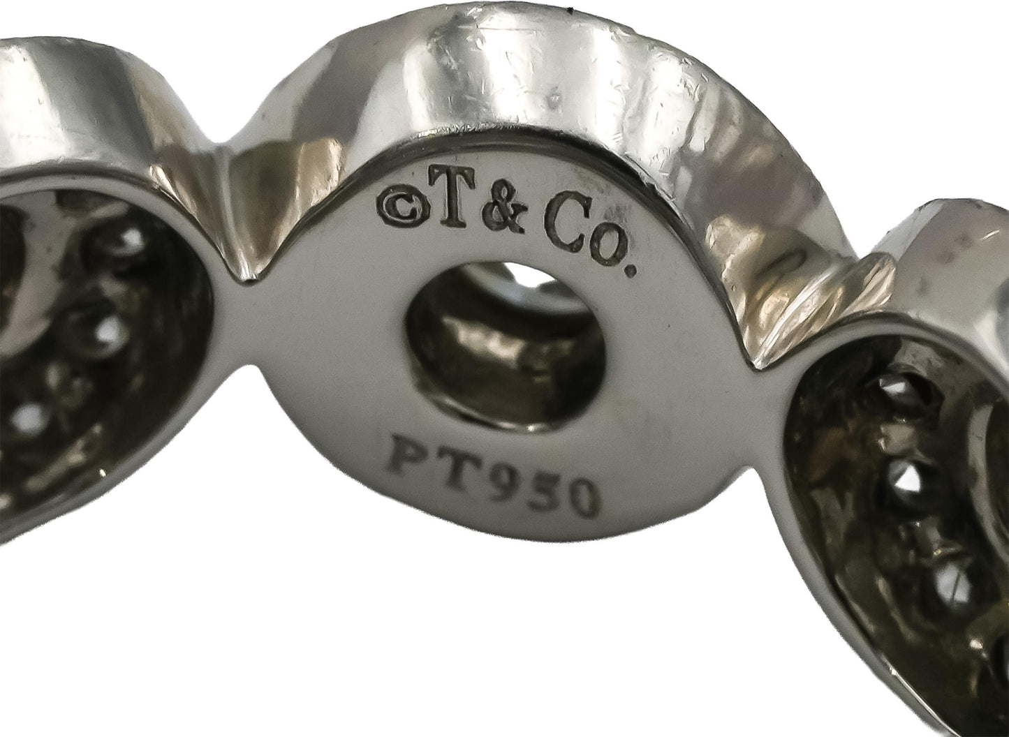 TIFFANY & CO. Platinum VS Diamond Soleste Ring 1.50CT Size 4 Retail 11000