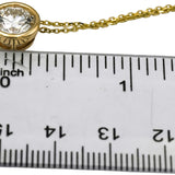 14k Yellow Gold VS Round Lab-Grown Diamond Solitaire Pendant Necklace 2.05CT