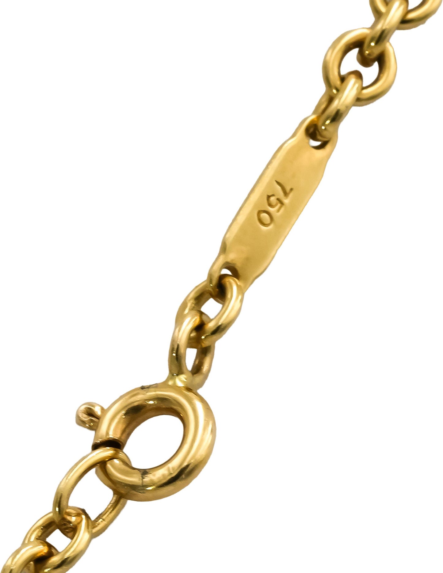 TIFFANY & CO. 18k Yellow Gold Chain Necklace