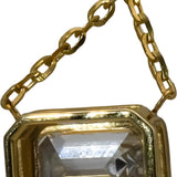14k Yellow Gold VS Radiant Cut Lab-Grown Diamond Pendant Necklace 3.69CT