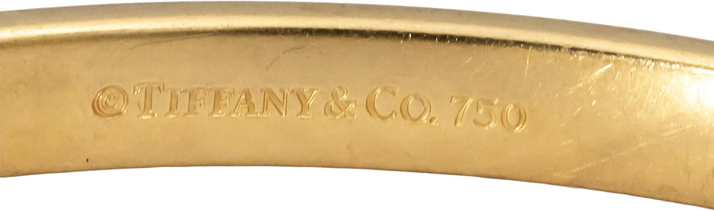 TIFFANY & CO. 18k Yellow Gold 1837 Bangle Bracelet