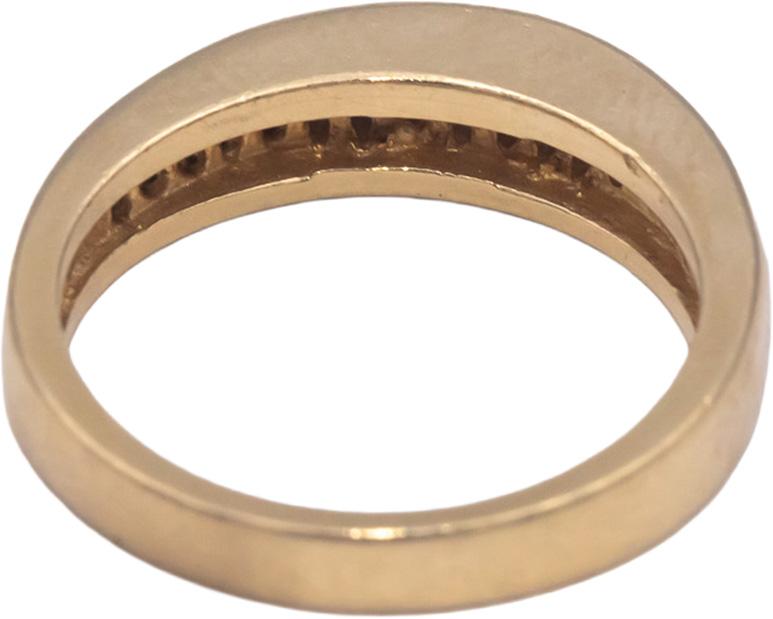 14k Yellow Gold 0.50CT VS Baguette Cut Diamond Band Ring Size 5.75