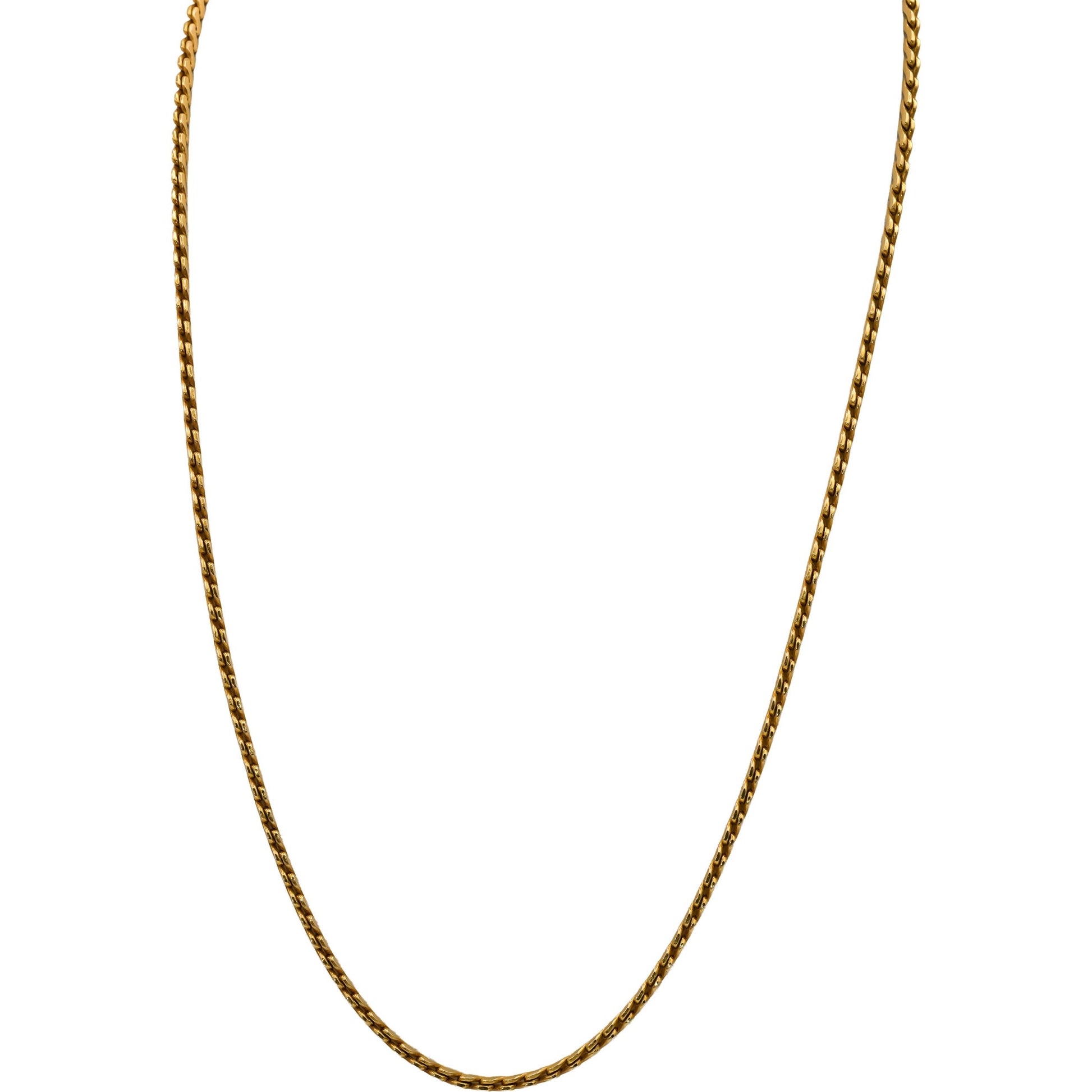 CARTIER 18k Yellow Gold Link Chain Necklace