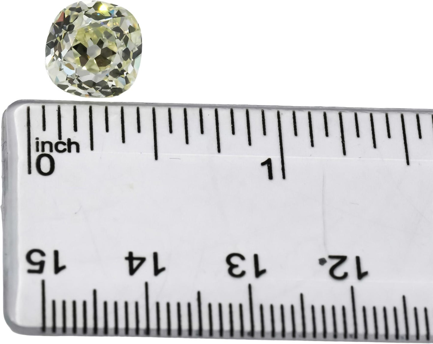 GIA Certified 5.04CT Old Mine Cut Diamond VS1 Clarity M Color Grade