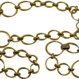 DAVID YURMAN 18k Yellow Gold Diamond Crossover Convertible Necklace & Bracelet