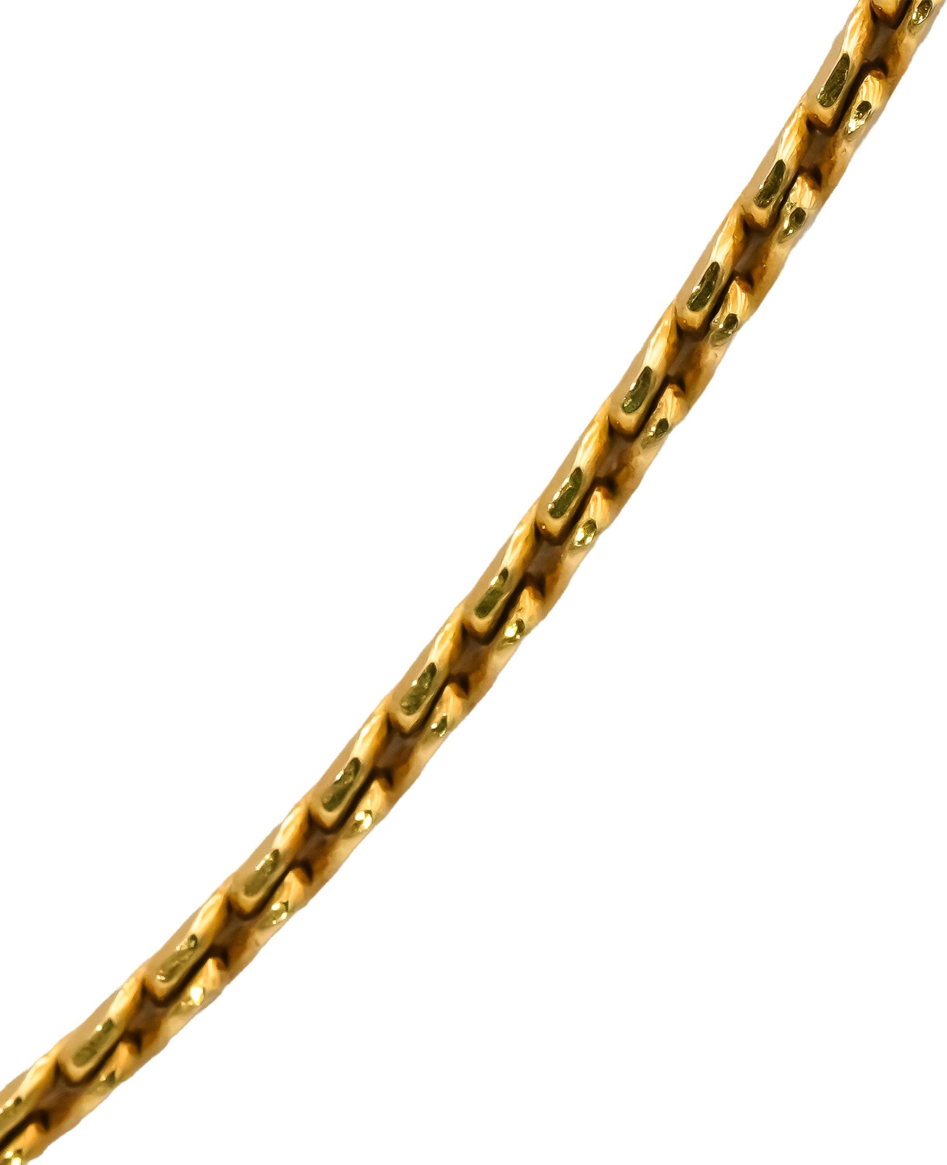 CARTIER 18k Yellow Gold Link Chain Necklace