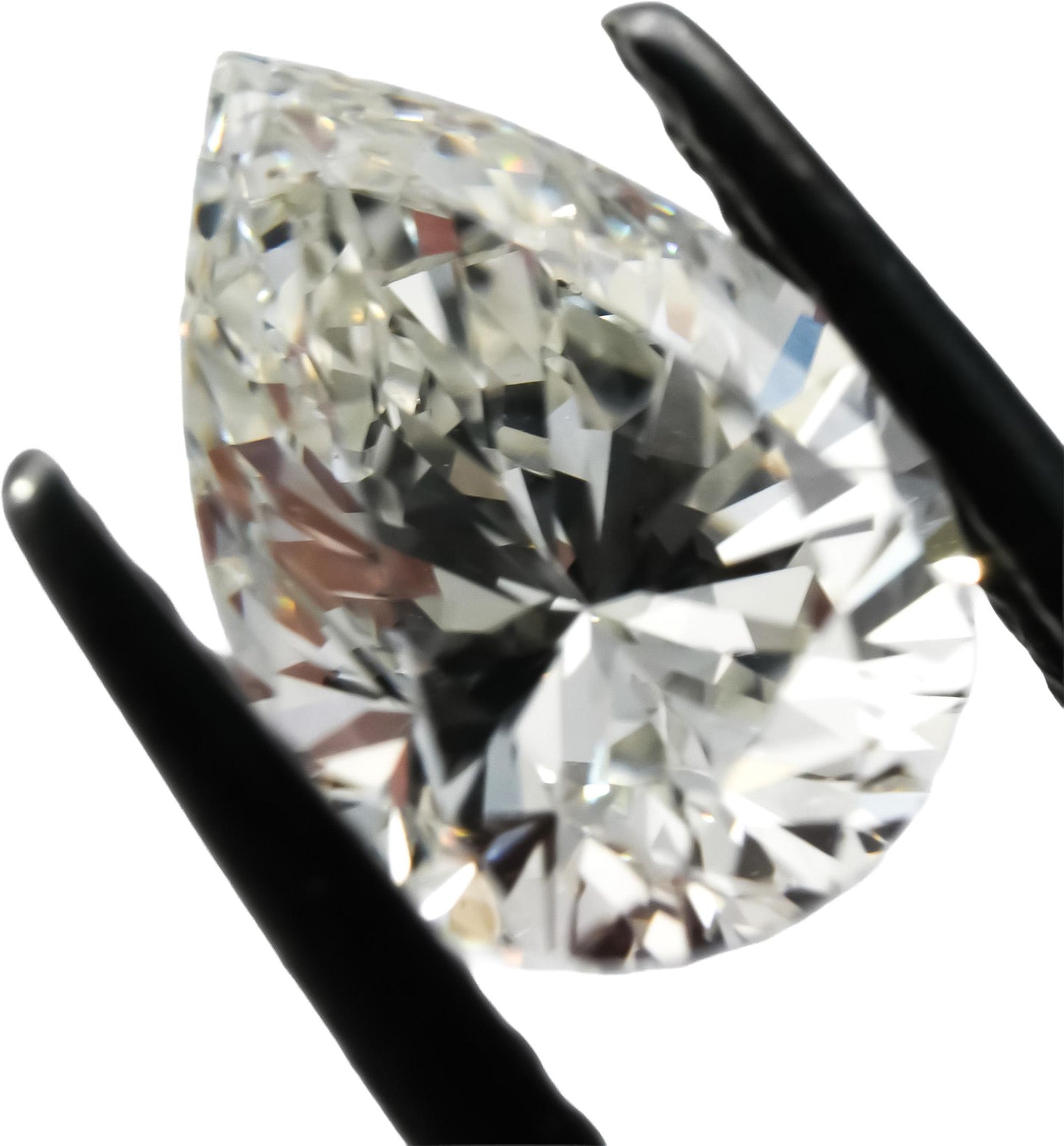 GIA Certified VVS2/G Pear Brilliant Cut Diamond Loose Stone 1.22CT