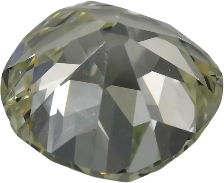 GIA Certified 5.04CT Old Mine Cut Diamond VS1 Clarity M Color Grade
