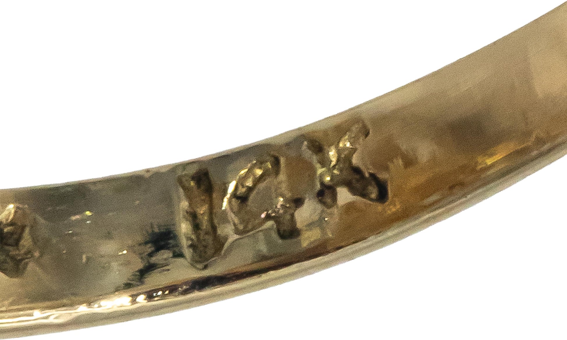 14k Yellow Gold Diamond and 4.5mm Pearl Cluster Cocktail Ring 0.05CT Size 6.5