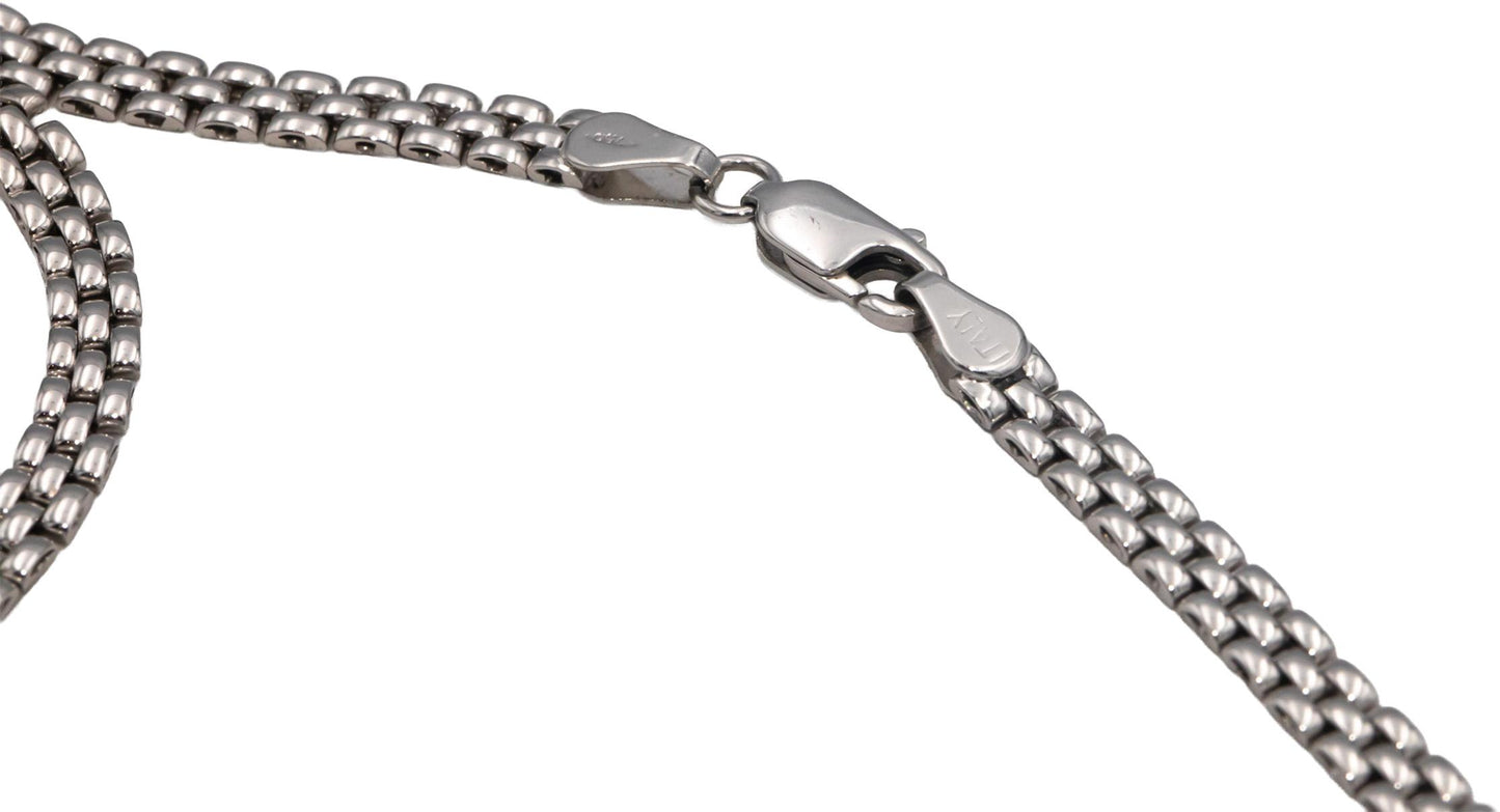 18k White Gold Jewelry VS Diamond Fixed Pendant Formal Necklace 1.50CT