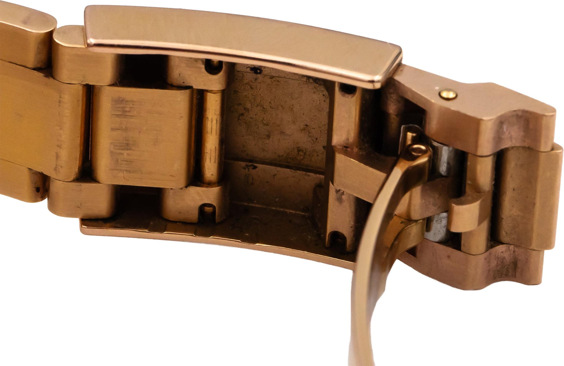 ROLEX 18k Rose Gold Cosmograph Daytona 116505 Automatic Watch w/ Papers Links