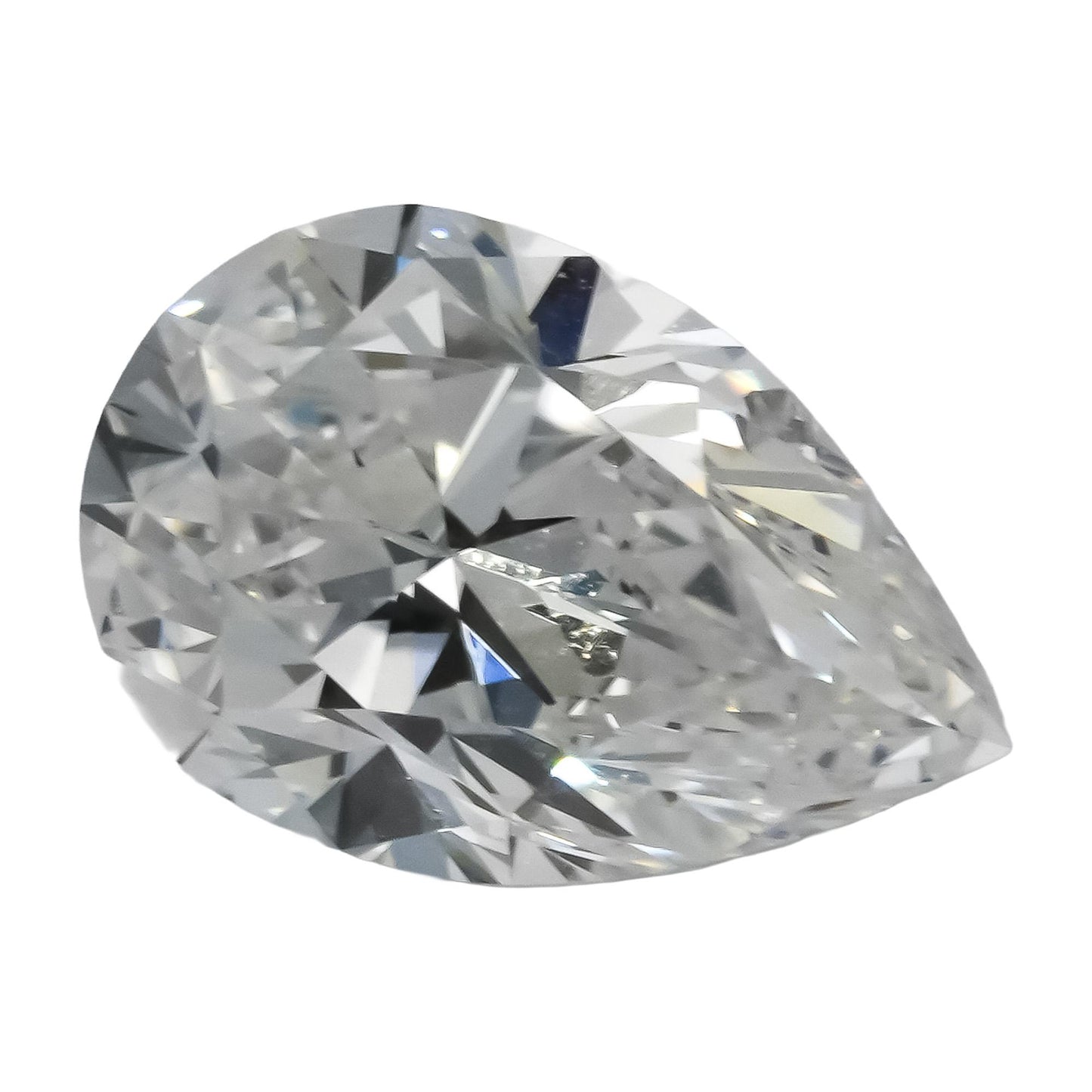 GIA Certified SI2/E Pear Brilliant Cut Diamond Loose Stone 1.33CT