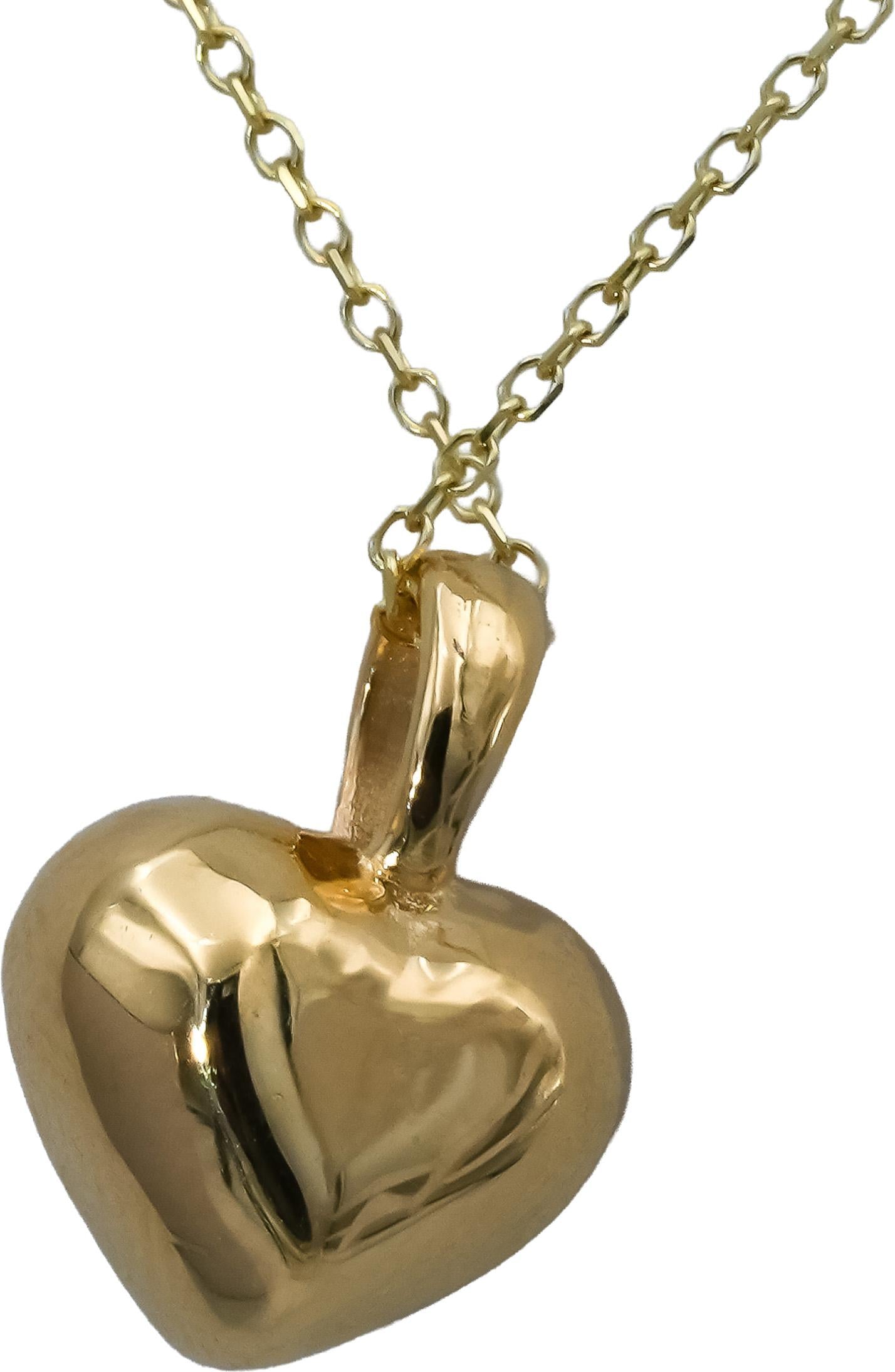 GIA Certified 18k & 14k Gold VS2/U-V Heart Cut Diamond Pendant Necklace 2.52CT