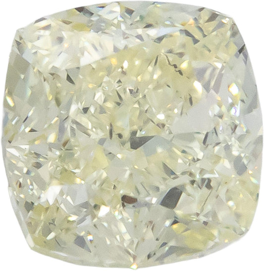 GIA Certified SI1/S-T Cushion Modified Brilliant Cut Loose Diamond 3.02CT