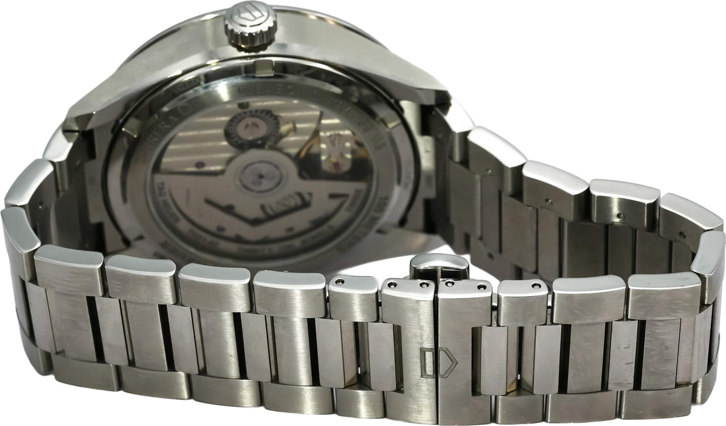 TAG Heuer Stainless Steel Carrera Automatic Day-Date 41mm Watch w/ Box