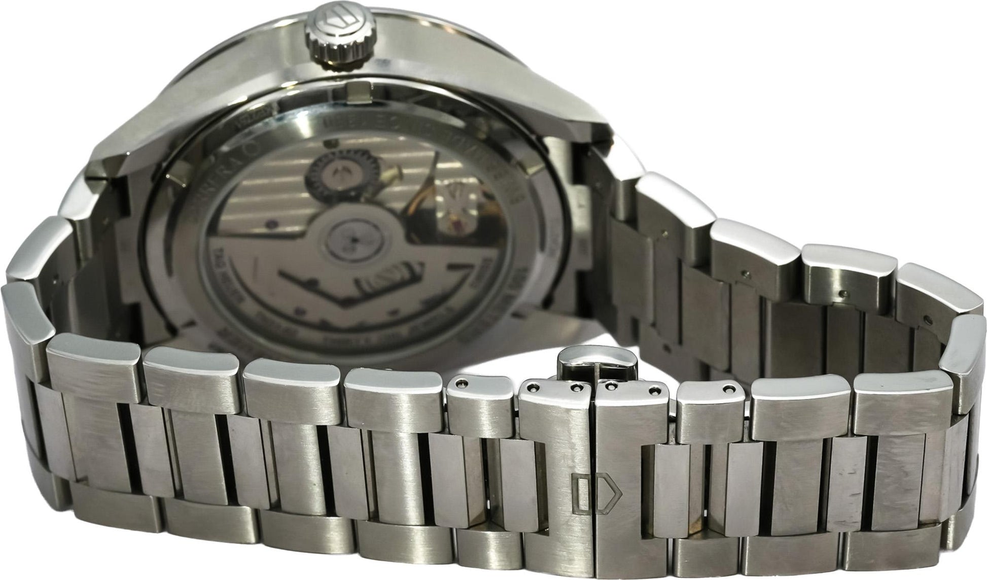 TAG Heuer Stainless Steel Carrera Automatic Day-Date 41mm Watch w/ Box