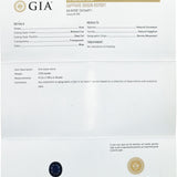 GIA Certified Platinum Diamond and Burma No Heat Sapphire Halo Ring 3.35CT