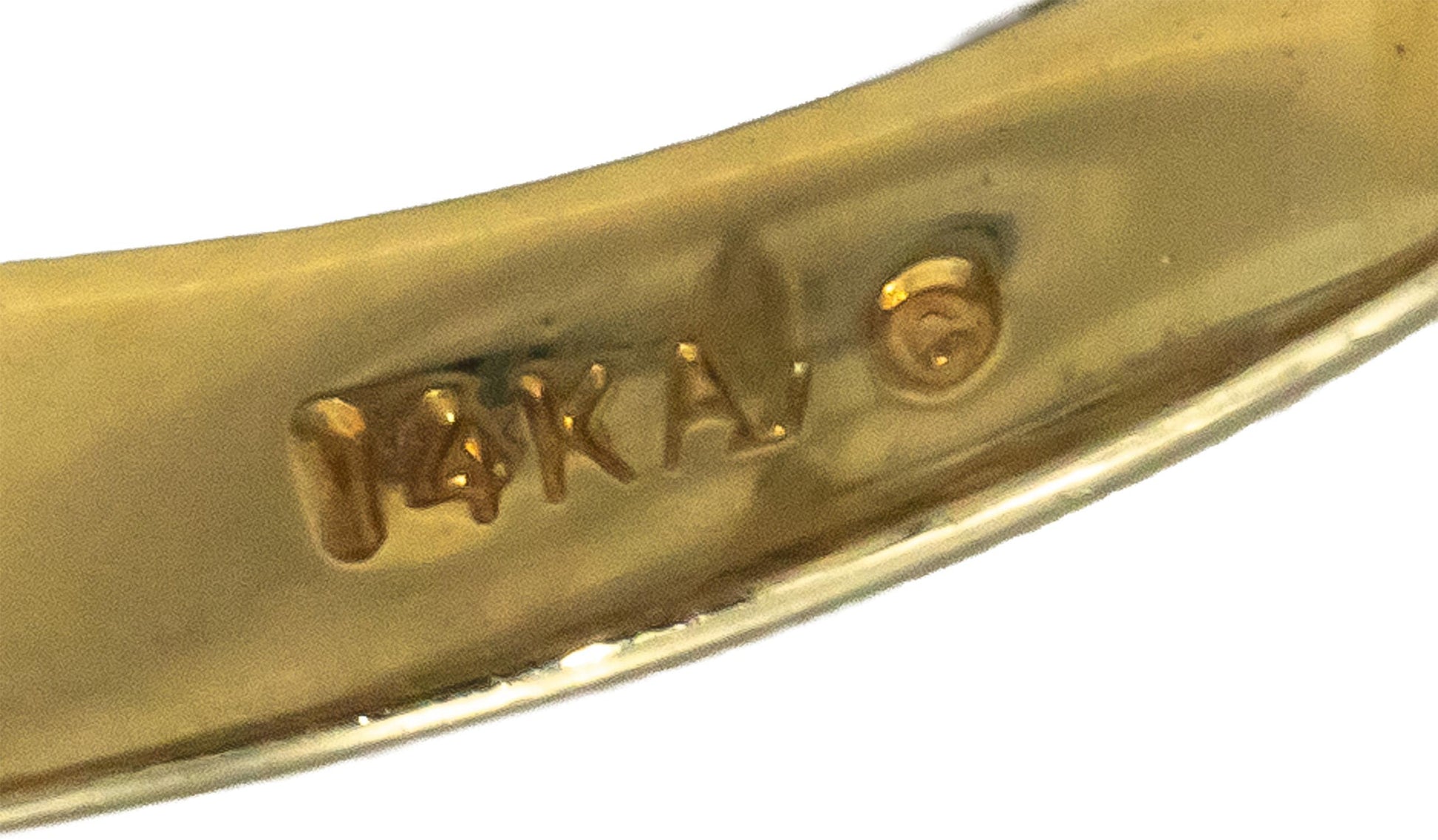 14k Yellow Gold Jewelry 0.50CT Round and Baguette Diamond Cocktail Ring Size 7