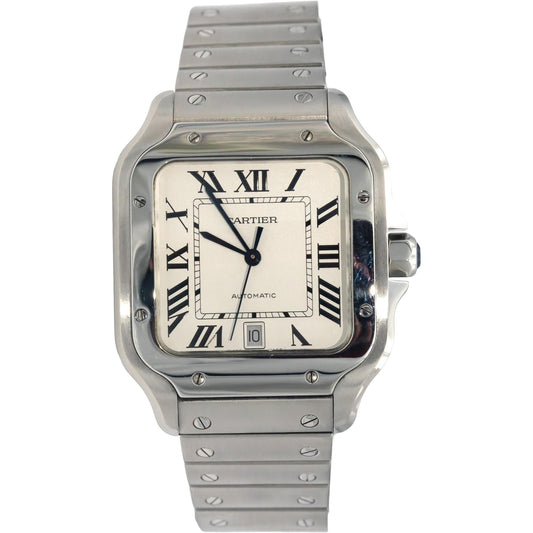 CARTIER Santos De Cartier 4072 Stainless Steel Men's Automatic Watch