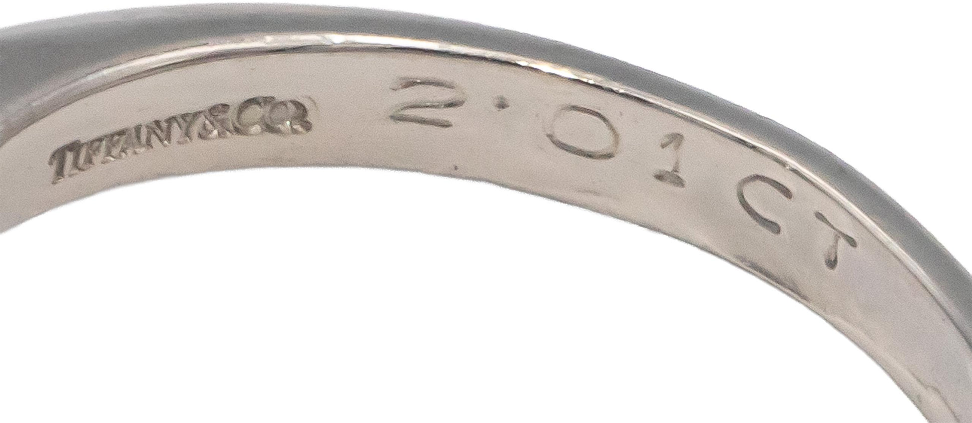 TIFFANY & CO. Platinum 2.67CT Diamond Engagement Ring w/ 2.01CT Center $115k