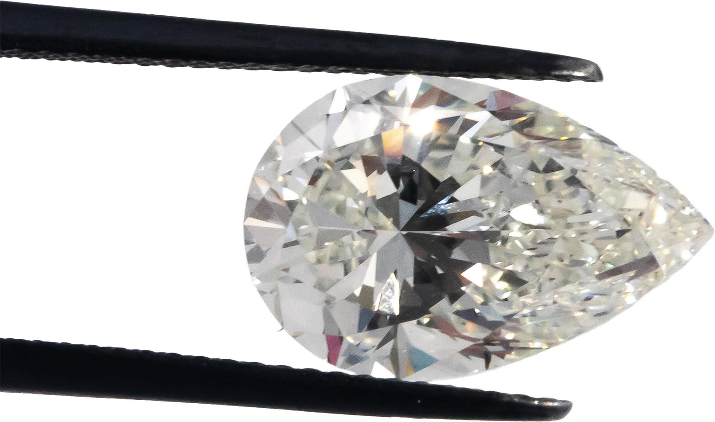 GIA Certified Pear Brilliant Diamond VS1/I Loose Stone 5.03CT