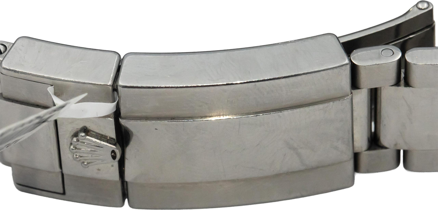 ROLEX Yacht-Master II Stainless Steel White Dial Automatic Mens Watch Ref 116680