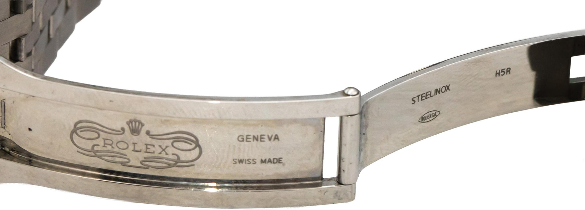 ROLEX Stainless Steel 18k Gold Datejust Green Dial 41mm Watch w/ Box Ref 126334