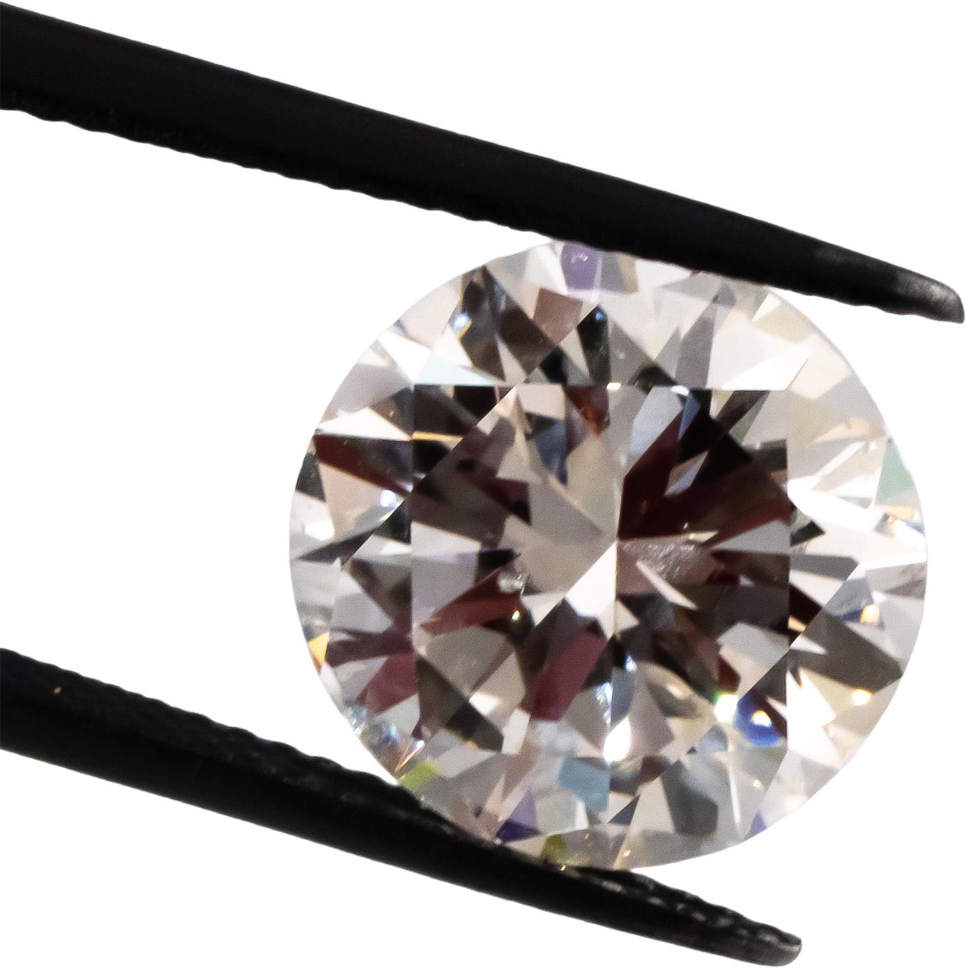 GIA Certified SI2/I Round Brilliant Diamond Loose Stone 6.29CT