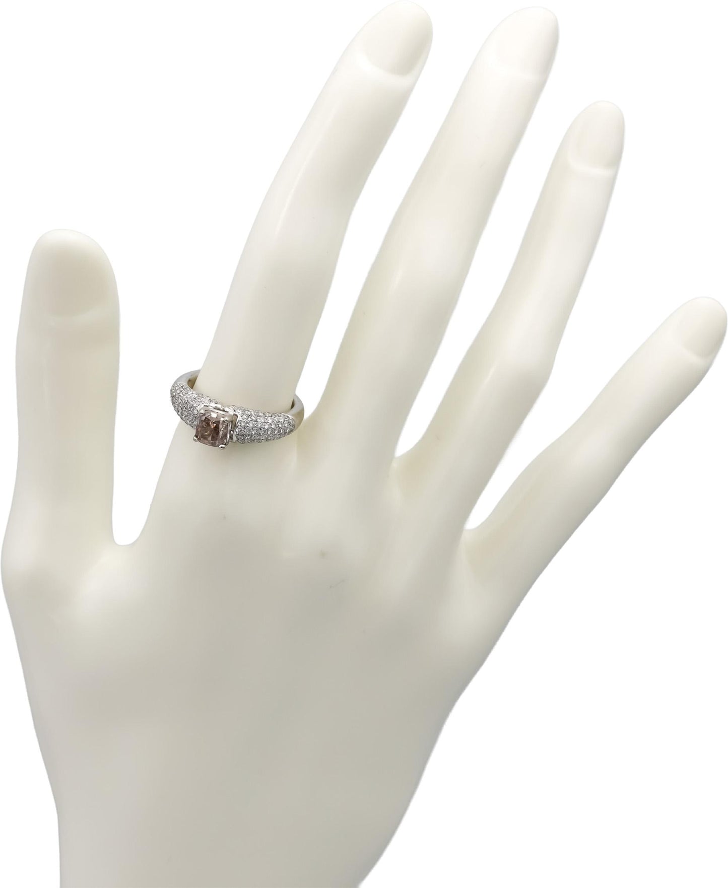 GIA Certified Platinum Natural Diamond Engagement Ring 1.69CT w/ 1.01CT Center