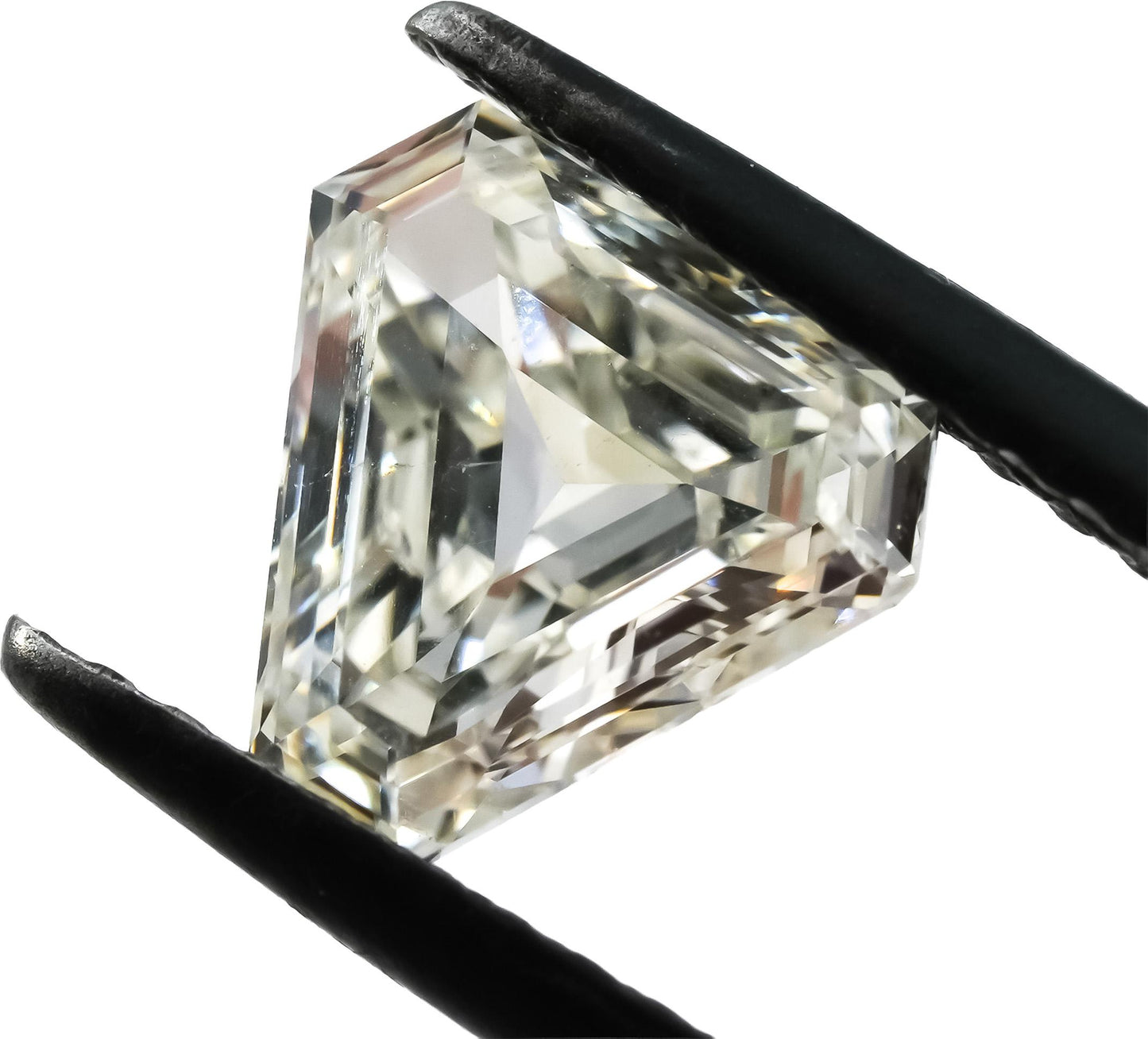 GIA Certified SI2/J Cut Cornered Trillion Step Cut Diamond Loose Stone 1.01CT