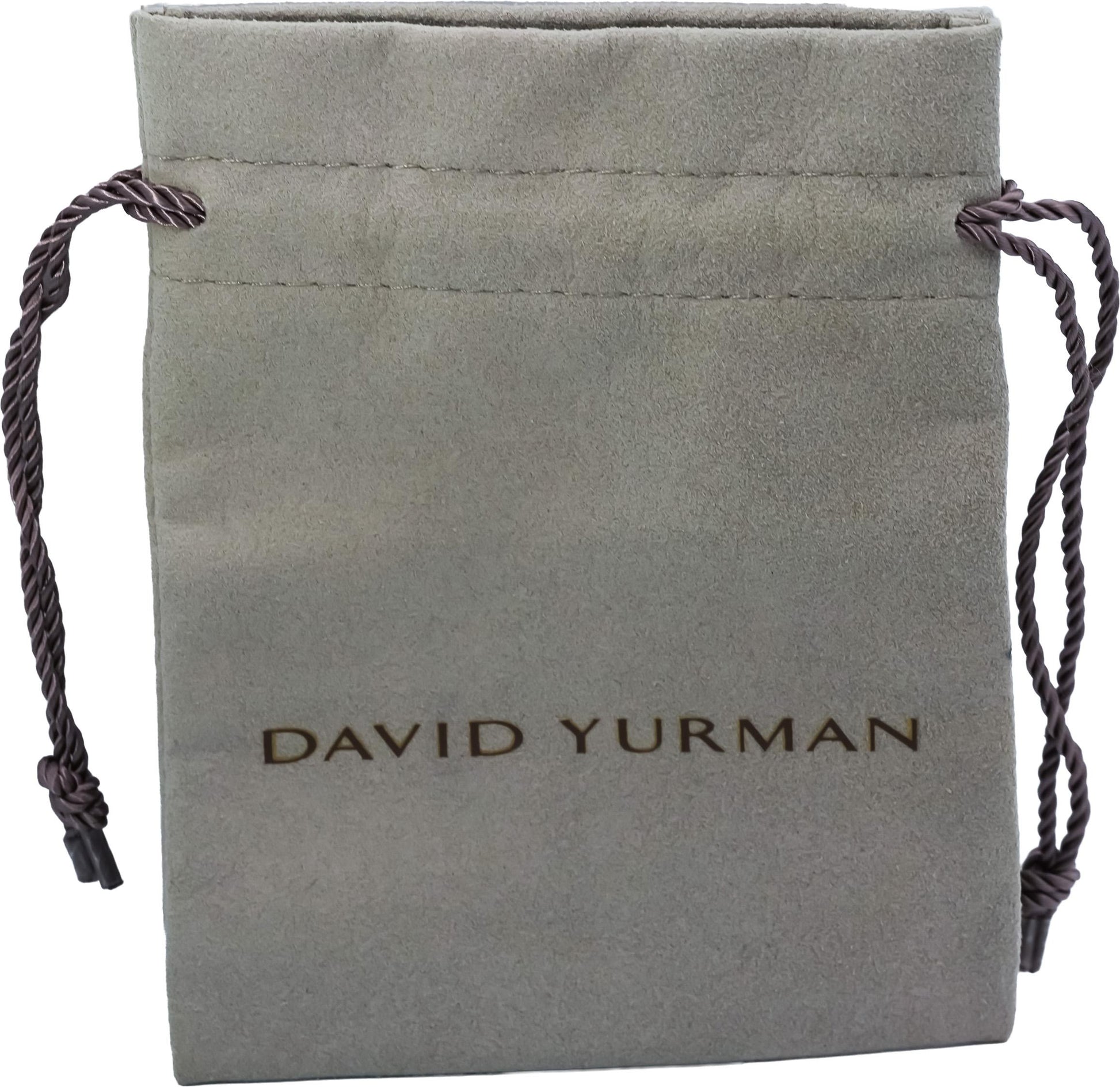 DAVID YURMAN 18k Yellow Gold Signet Ring Size 5 w/ Pouch 4950 Retail