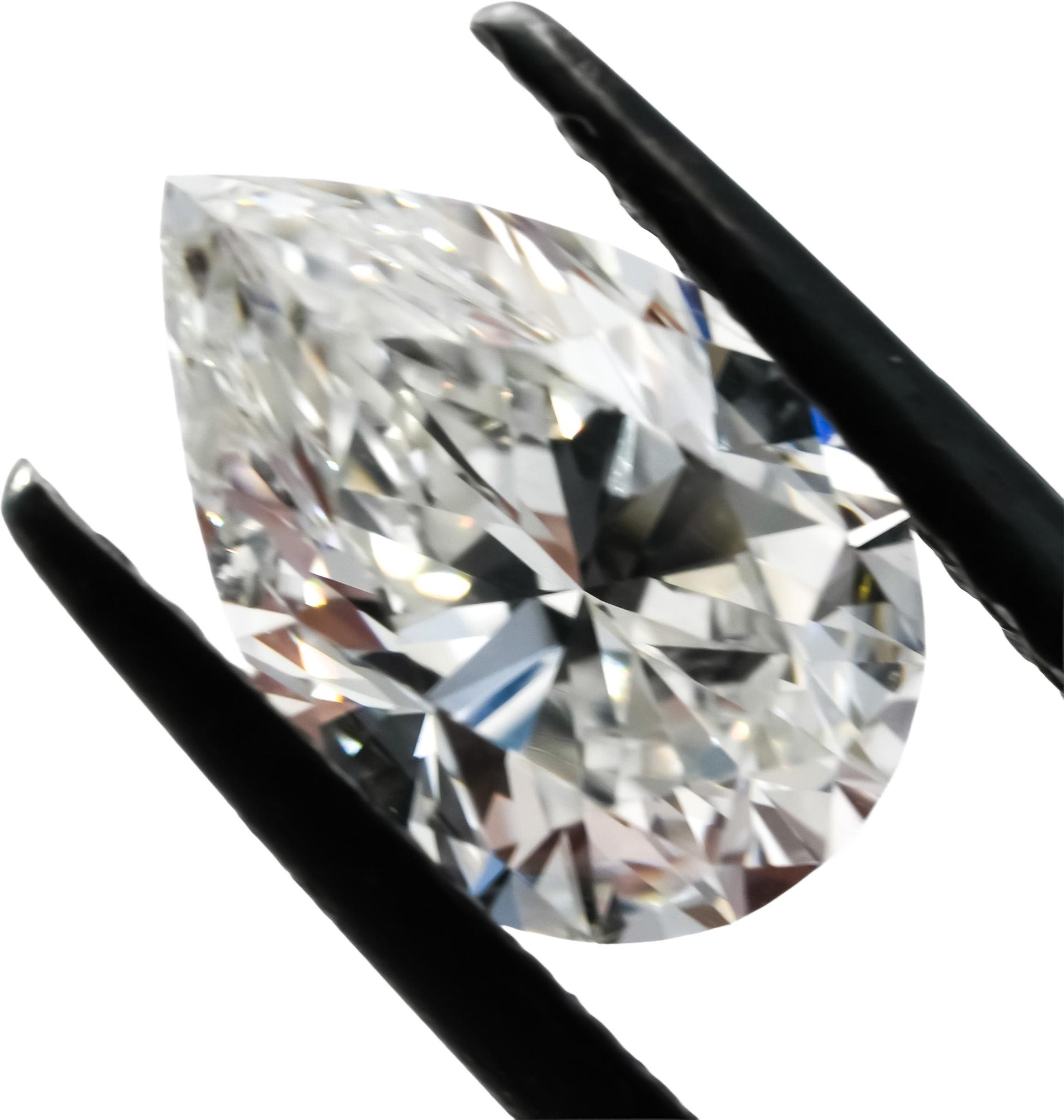 GIA Certified SI2/E Pear Brilliant Cut Diamond Loose Stone 1.33CT