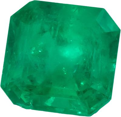 GIA Certified Octagonal Cut Natural Colombian Emerald Loose Gemstone 12.31CT