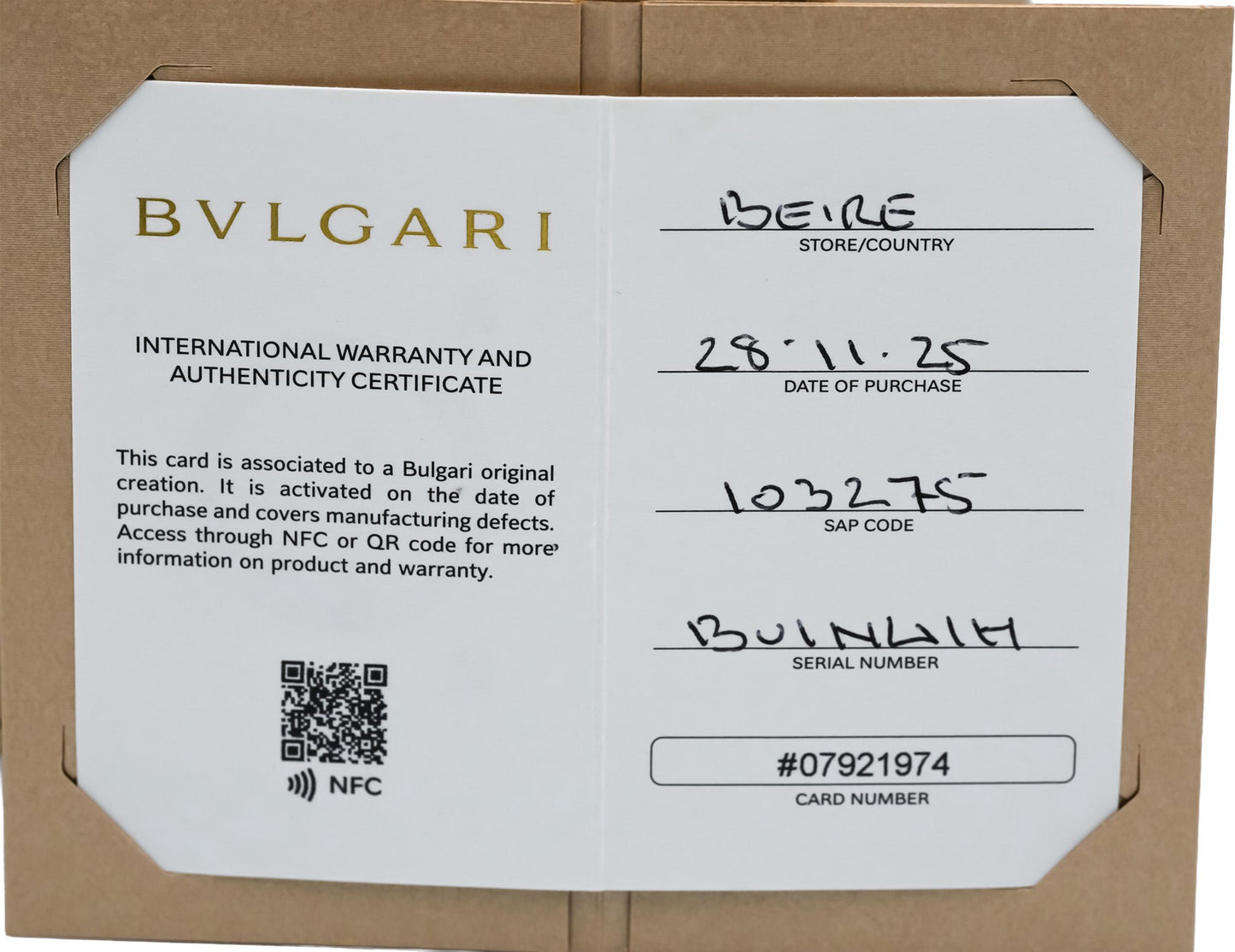 BVLGARI 18k Rose Gold Serpenti Seduttori All Factory Ladie's Watch w/ B & P $55k