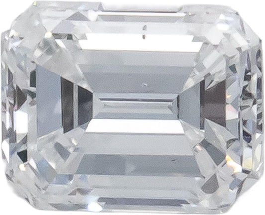 GIA Certified 0.70CT SI1/D Emerald Cut Diamond Loose Stone w/ Report