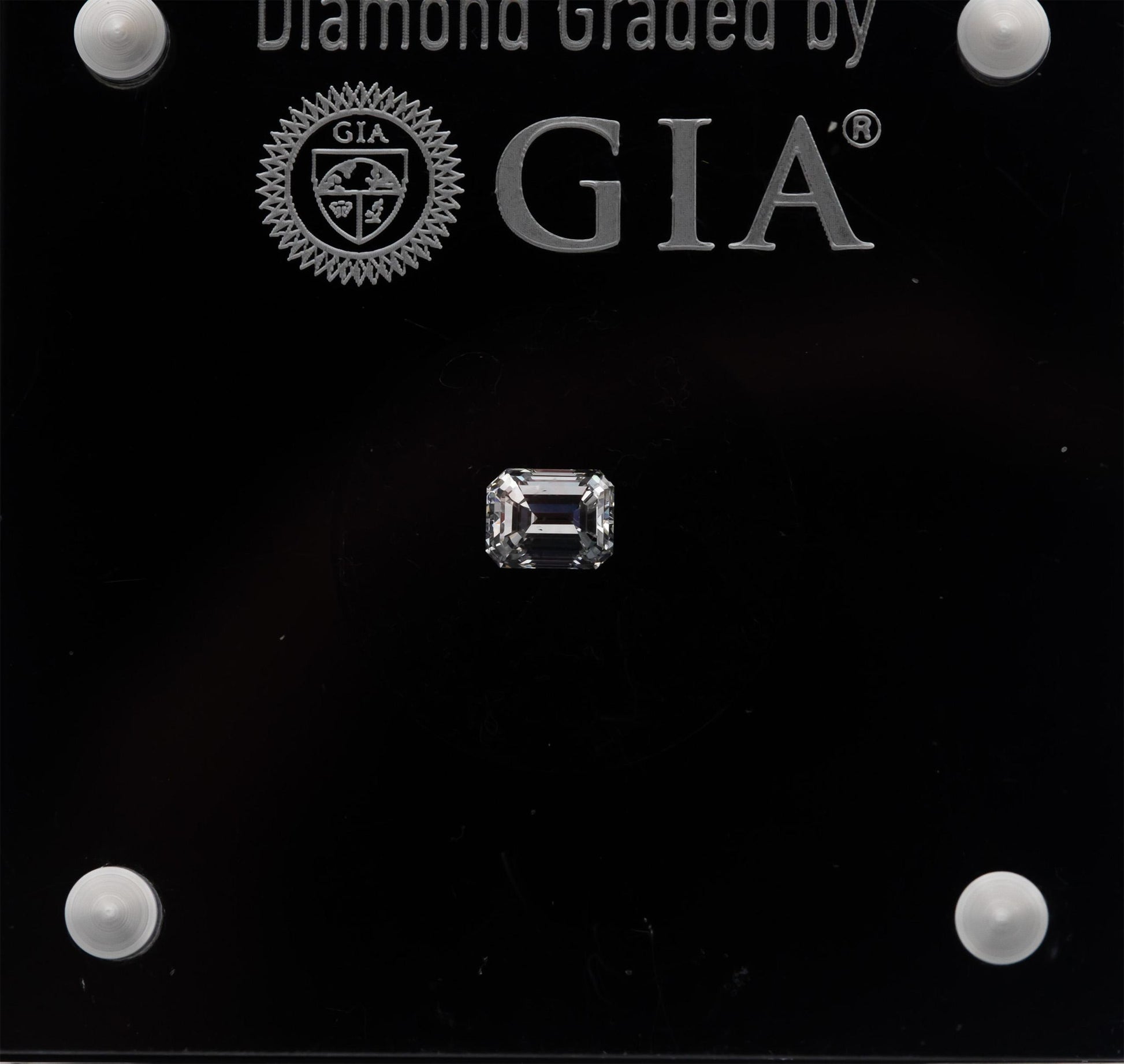 GIA Certified 0.70CT SI1/D Emerald Cut Diamond Loose Stone w/ Report